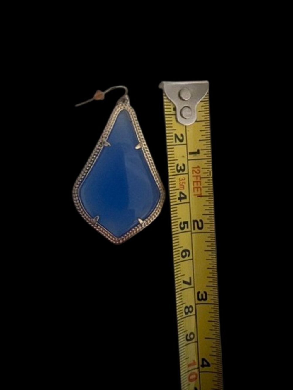 Kendra Scott Alexandra Earrings in Periwinkle *Retired* - Picture 5 of 5